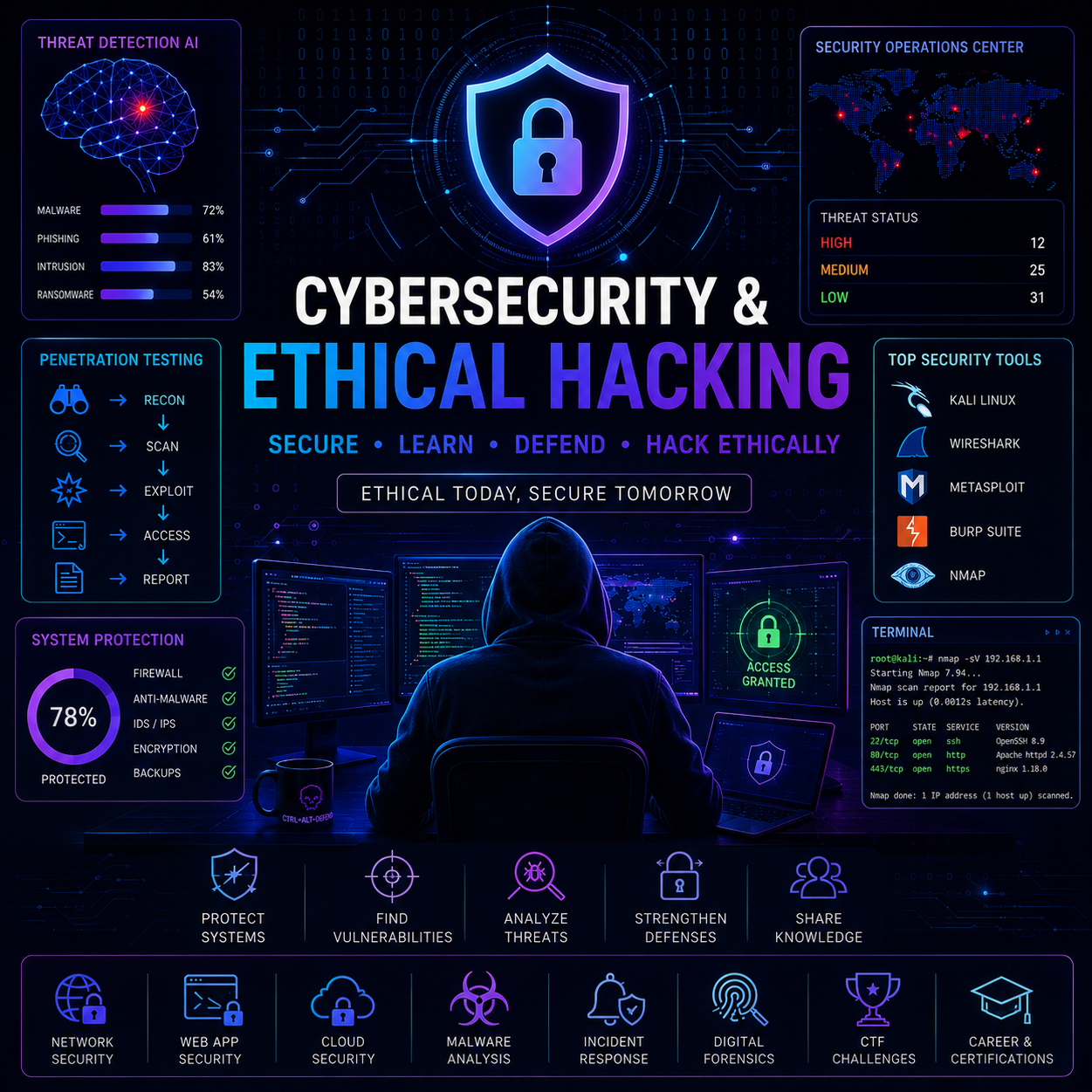 Cybersecurity & Ethical Hacking